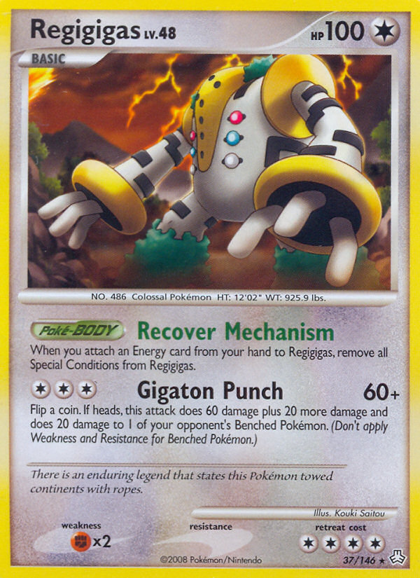 Regigigas - Pokémon TCG Card