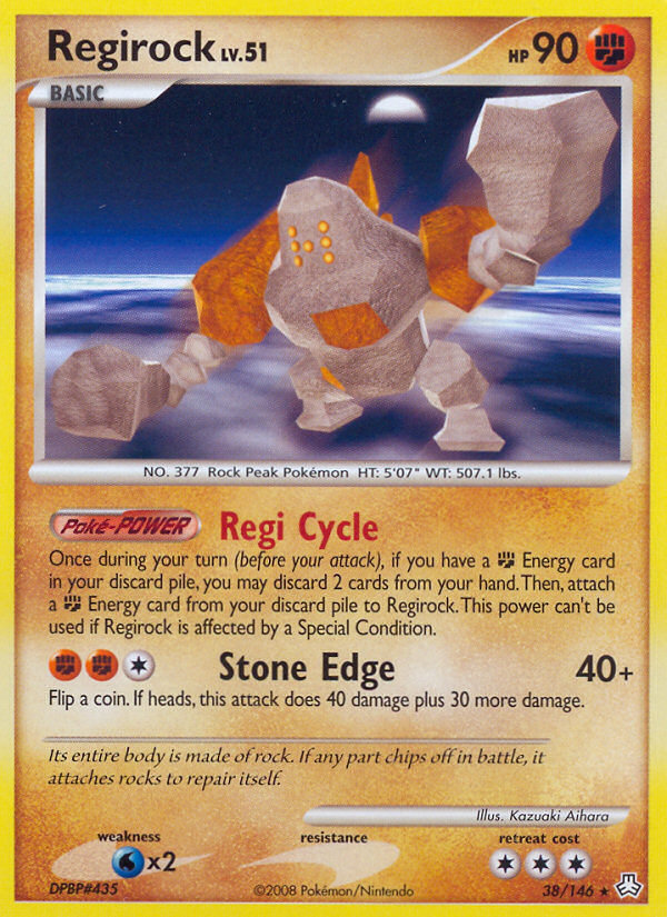 Regirock - Pokémon TCG Card