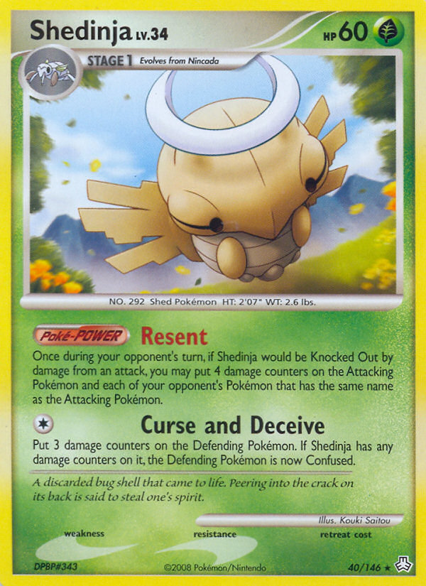 Shedinja - Pokémon TCG Card
