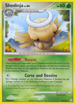Shedinja - pokemon TCG Card