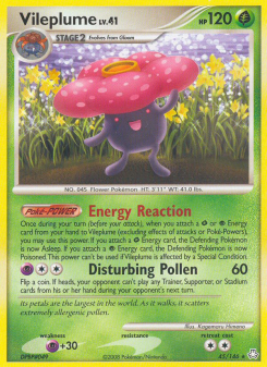 Vileplume - pokemon TCG Card