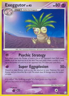 Exeggutor - pokemon TCG Card