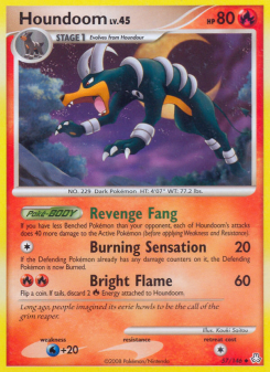 Houndoom - pokemon TCG Card