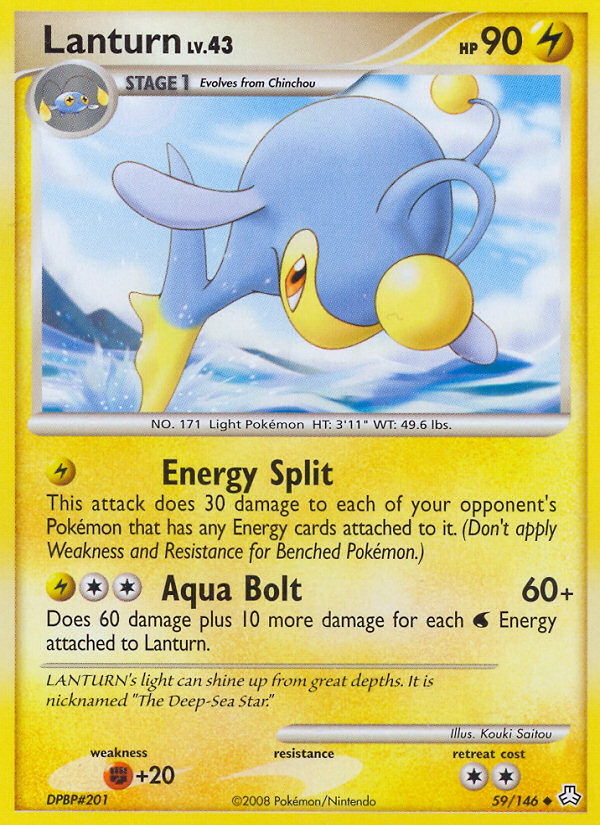 Lanturn - Pokémon TCG Card