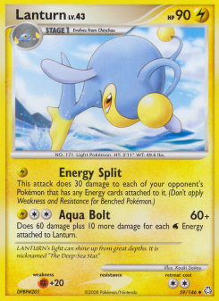Lanturn - pokemon TCG Card