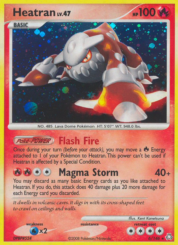 Heatran - Pokémon TCG Card