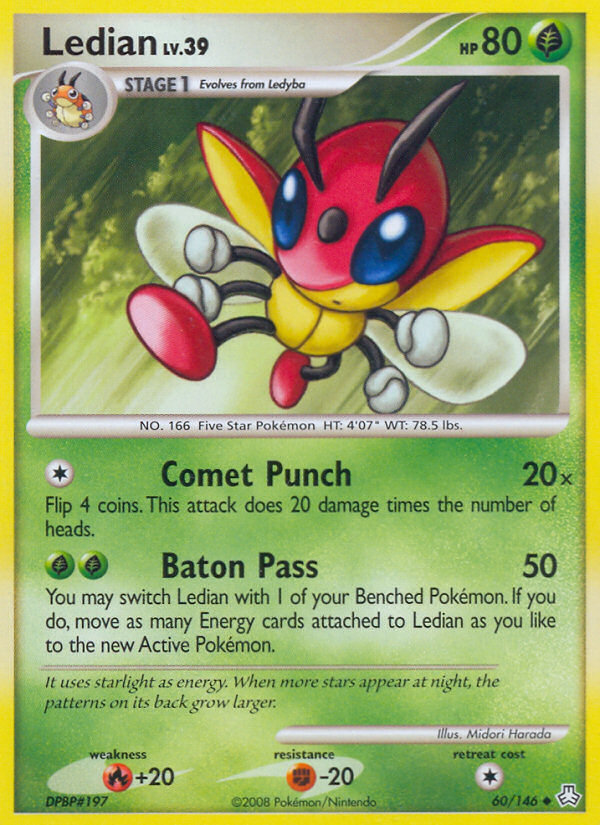 Ledian - Pokémon TCG Card