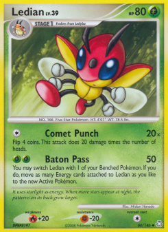 Ledian - pokemon TCG Card