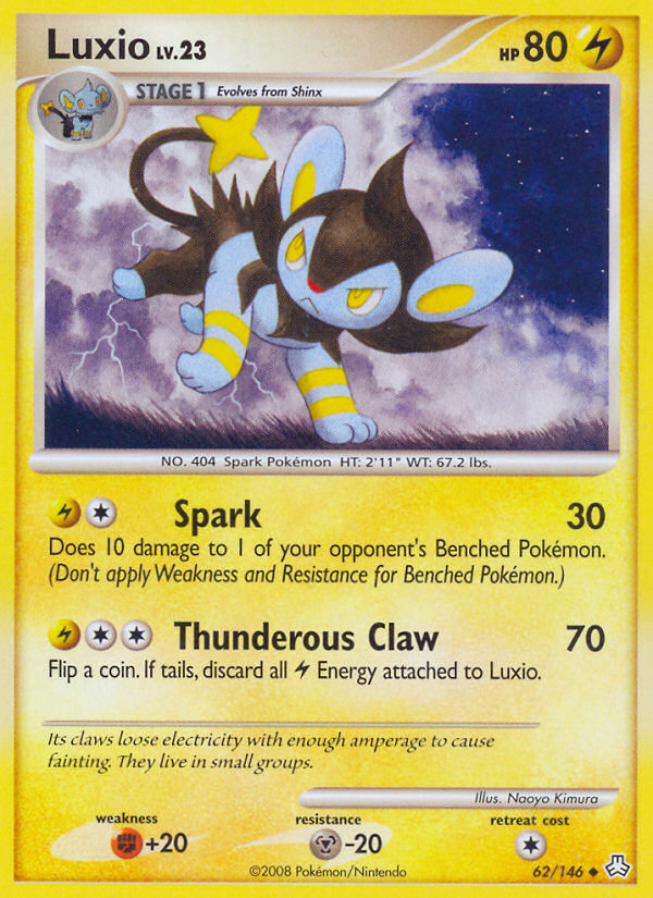 Luxio - Pokémon TCG Card