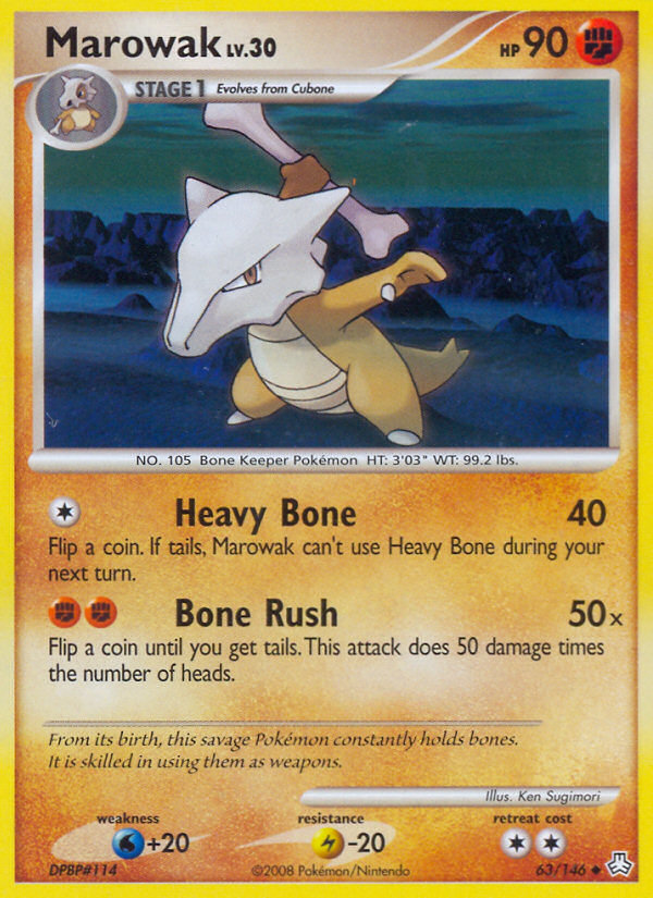 Marowak - Pokémon TCG Card