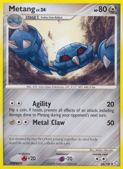 Metang - pokemon TCG Card