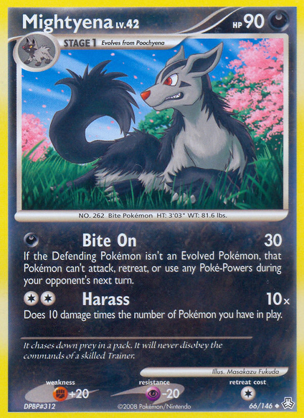 Mightyena - Pokémon TCG Card