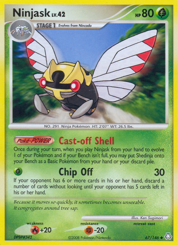 Ninjask - Pokémon TCG Card