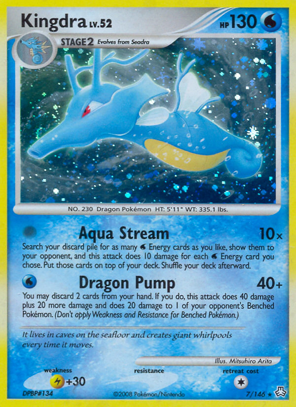 Kingdra - Pokémon TCG Card