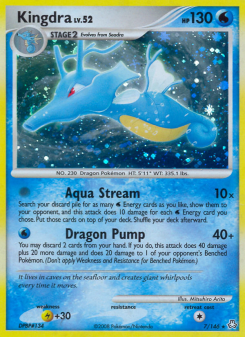 Kingdra - pokemon TCG Card