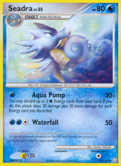 Seadra - pokemon TCG Card