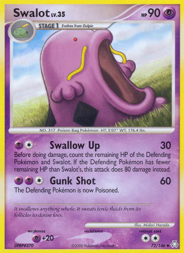 Swalot - Pokémon TCG Card