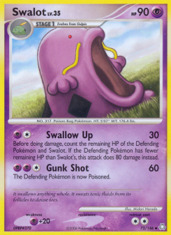 Swalot - pokemon TCG Card