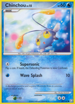 Chinchou - pokemon TCG Card