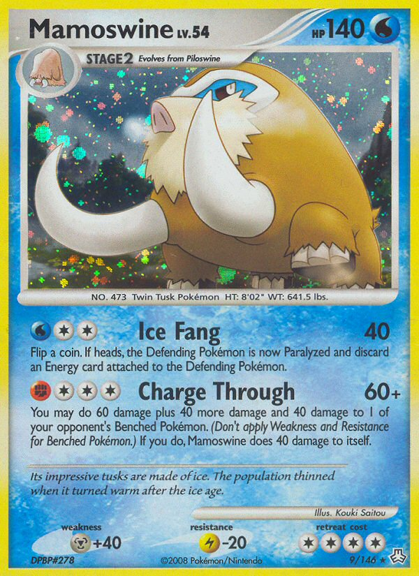 Mamoswine - Pokémon TCG Card