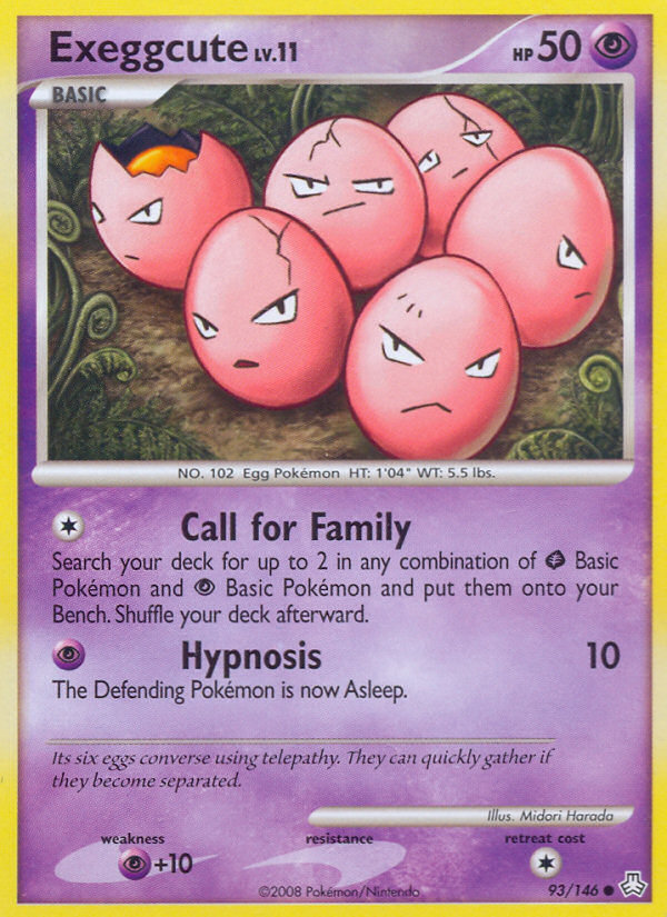 Exeggcute - Pokémon TCG Card