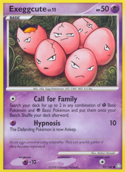 Exeggcute - pokemon TCG Card