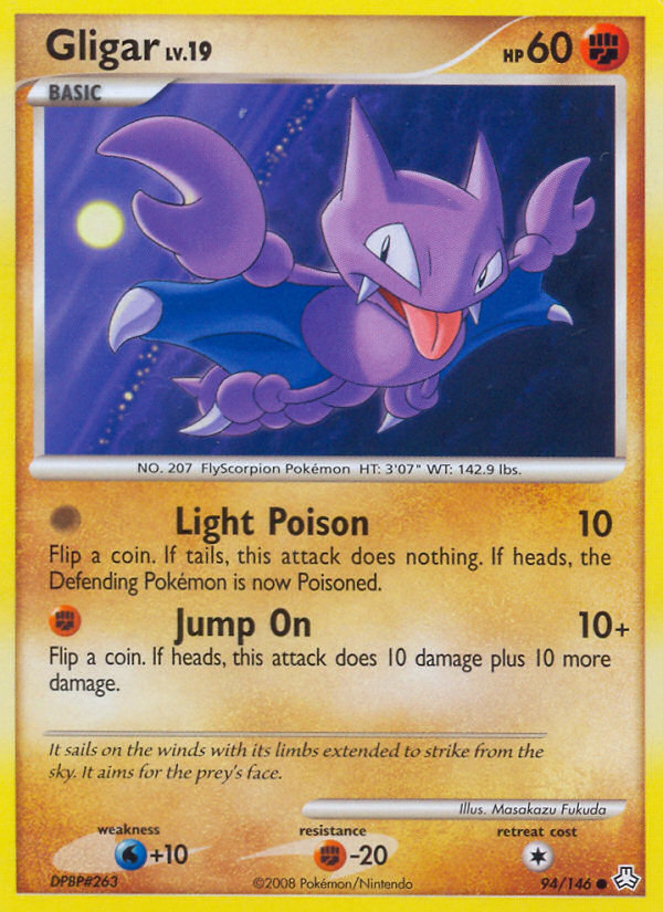Gligar - Pokémon TCG Card