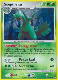 Sceptile - pokemon TCG Card