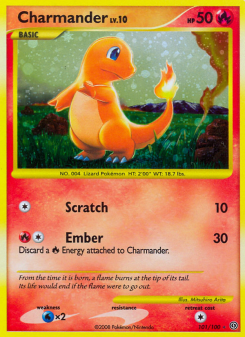 Charmander - pokemon TCG Card