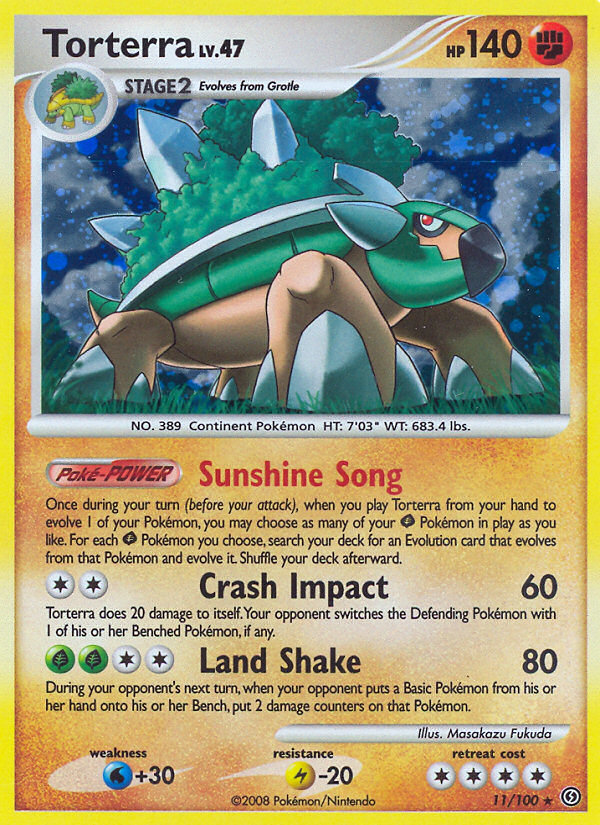 Torterra - Pokémon TCG Card