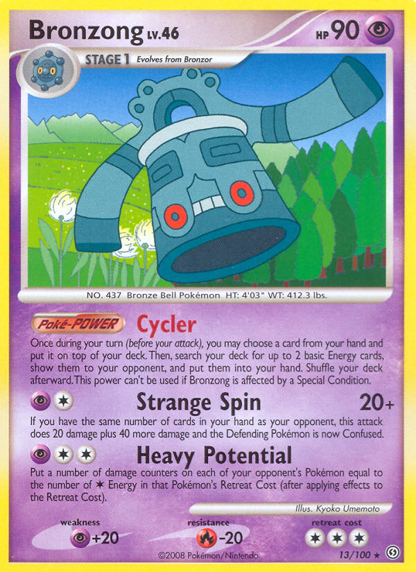 Bronzong - Pokémon TCG Card