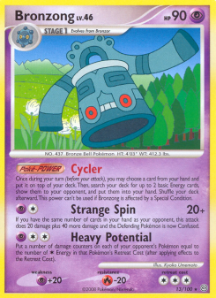 Bronzong - pokemon TCG Card