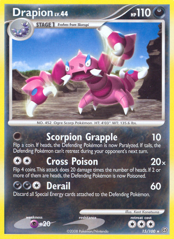 Drapion - Pokémon TCG Card