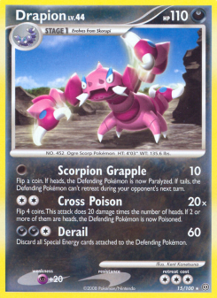 Drapion - pokemon TCG Card