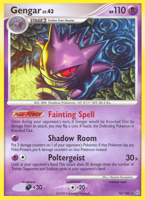 Gengar - Pokémon TCG Card