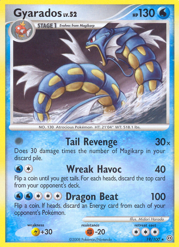 Gyarados - Pokémon TCG Card