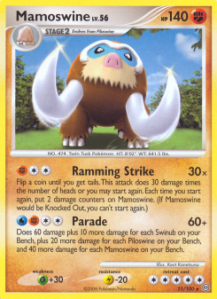Mamoswine - pokemon TCG Card