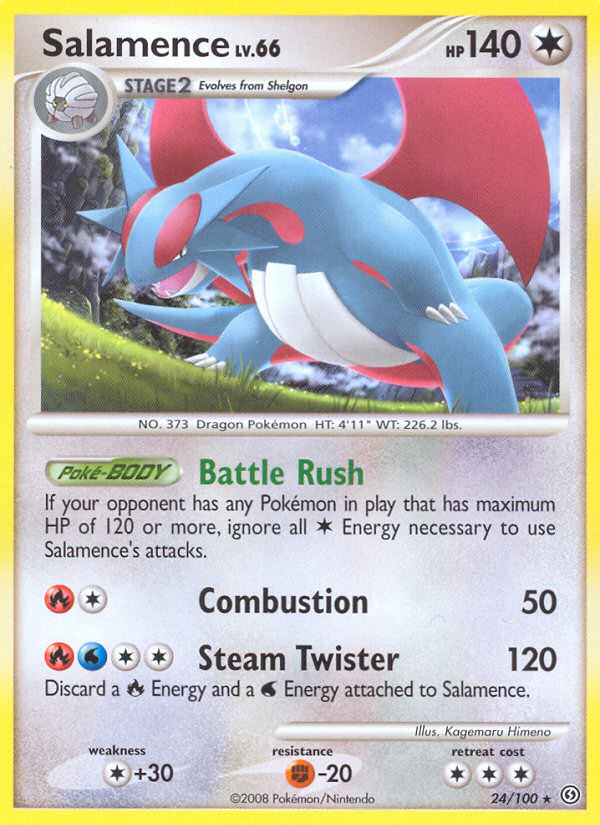 Salamence - Pokémon TCG Card