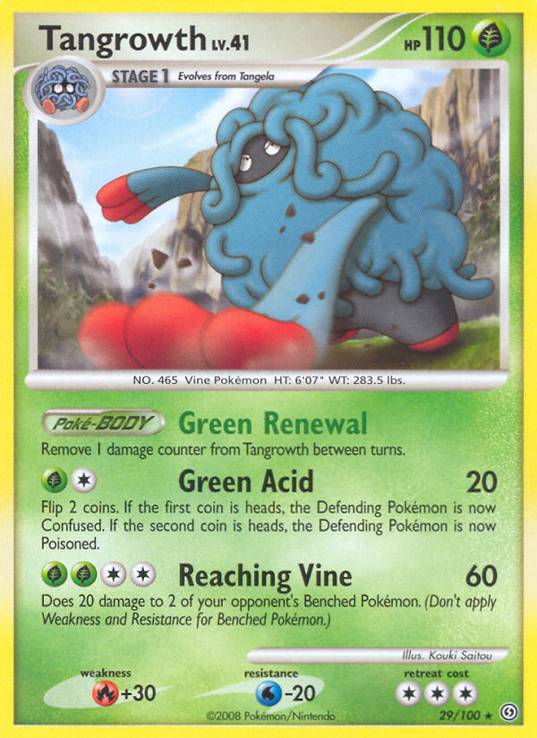 Tangrowth - Pokémon TCG Card