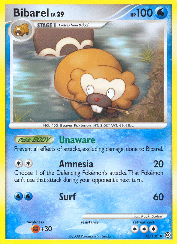 Bibarel - Pokémon TCG Card