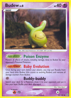 Budew - pokemon TCG Card