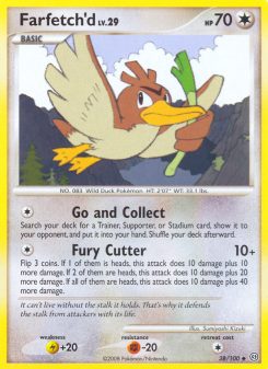 Farfetch'd - pokemon TCG Card