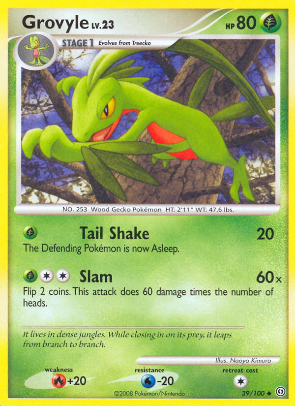 Grovyle - Pokémon TCG Card