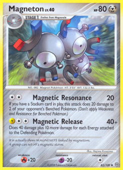 Magneton - pokemon TCG Card