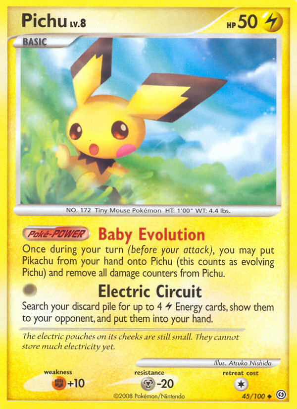 Pichu - Pokémon TCG Card