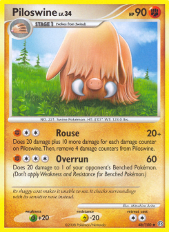 Piloswine - pokemon TCG Card