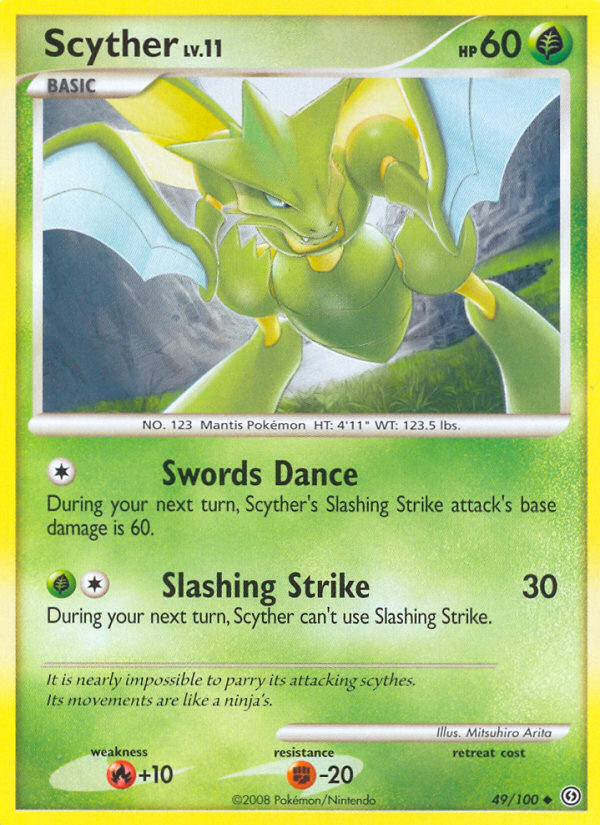 Scyther - Pokémon TCG Card