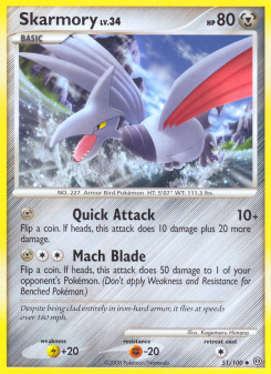 Skarmory - pokemon TCG Card