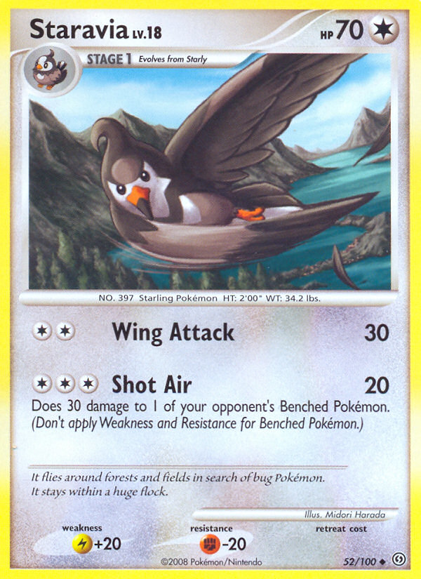 Staravia - Pokémon TCG Card