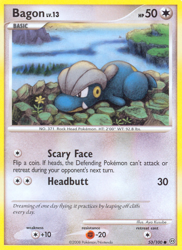 Bagon - Pokémon TCG Card
